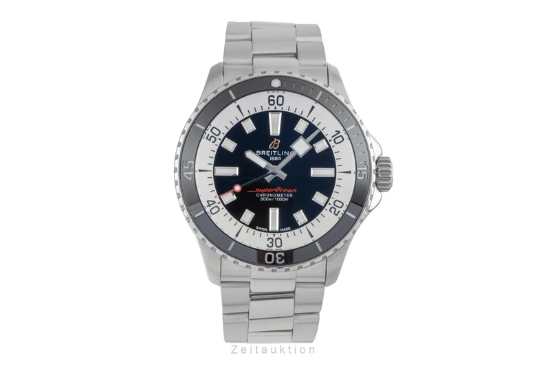 Breitling Superocean steel automatic men's watch A17375211B1A1 LP: 5650EUR [2507195]