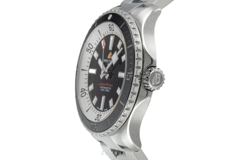 Breitling Superocean steel automatic men's watch A17375211B1A1 LP: 5650EUR [2507195]