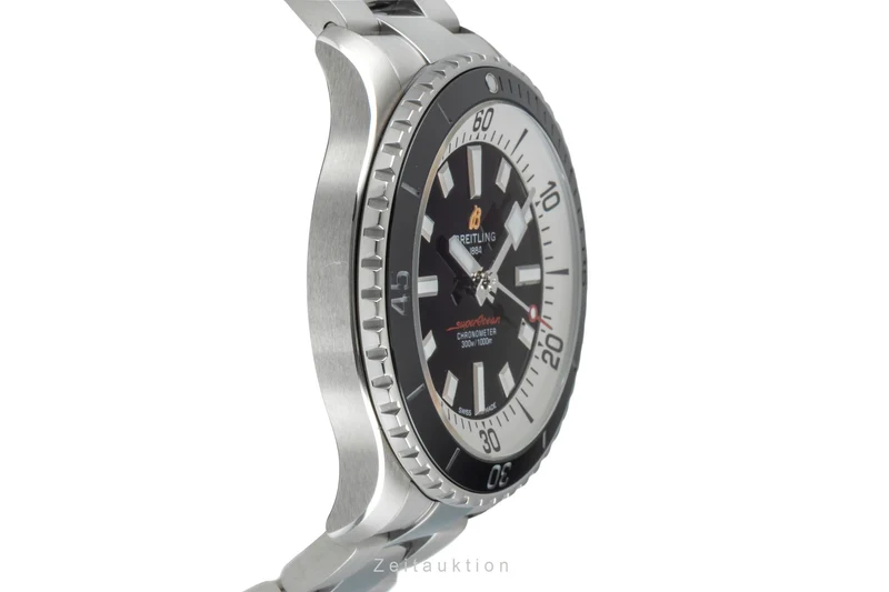 Breitling Superocean steel automatic men's watch A17375211B1A1 LP: 5650EUR [2507195]