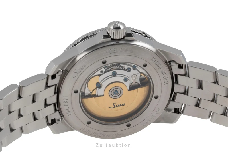 Sinn 104ST steel automatic men's watch 104.010 LP: 1790EUR [2507155]