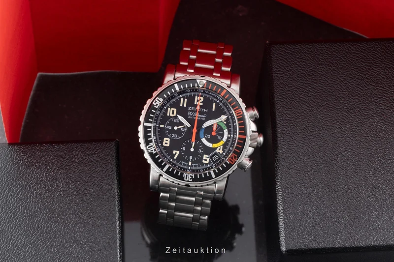 Zenith El Primero chronograph steel automatic men's watch 01.0480.405 [2506195]