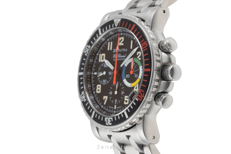 Zenith El Primero chronograph steel automatic men's watch 01.0480.405 [2506195]