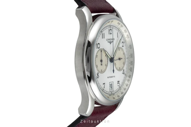 Longines chronograph steel automatic men's watch L2.612.4 Limited [2506619]