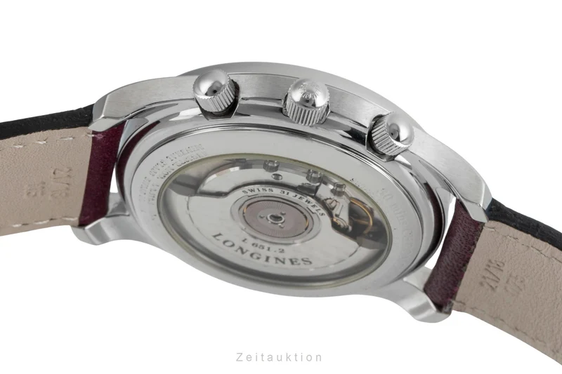 Longines chronograph steel automatic men's watch L2.612.4 Limited [2506619]