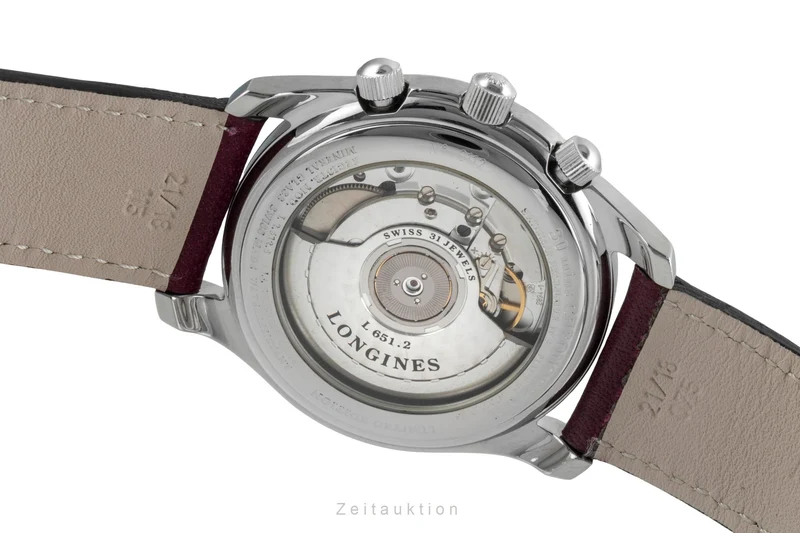 Longines chronograph steel automatic men's watch L2.612.4 Limited [2506619]