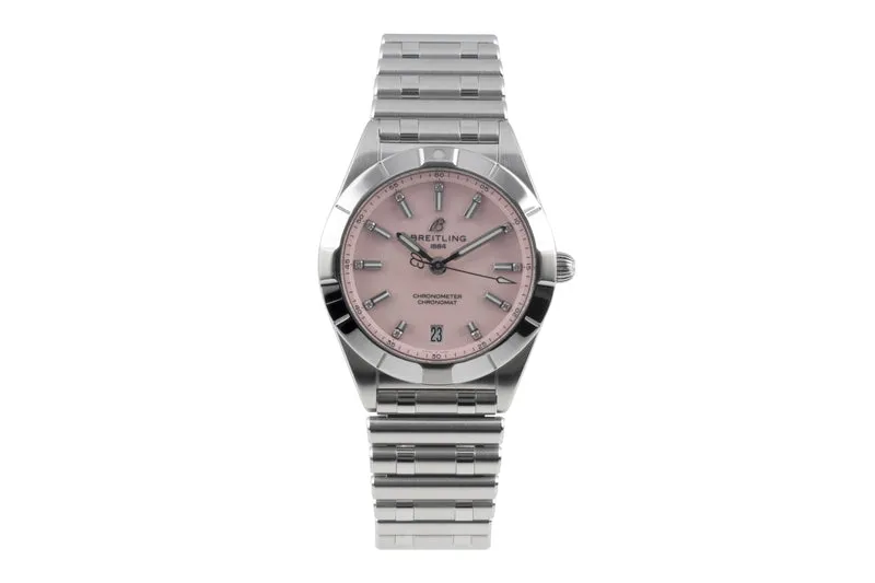 Breitling Chronomat steel quartz women's watch A77310 LP: 5200EUR [2506733]
