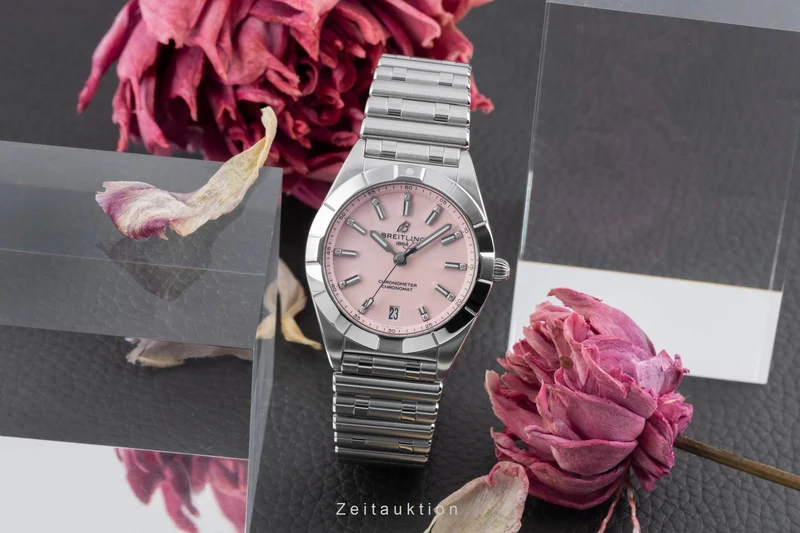 Breitling Chronomat steel quartz women's watch A77310 LP: 5200EUR [2506733]