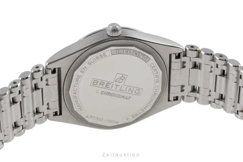 Breitling Chronomat steel quartz women's watch A77310 LP: 5200EUR [2506733]