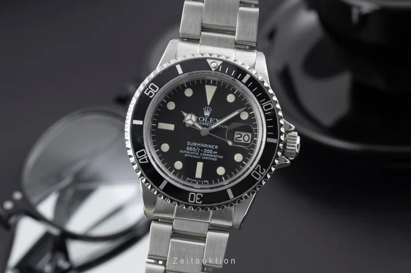Rolex Submariner steel automatic men's watch 1680 Vintage [2506489]