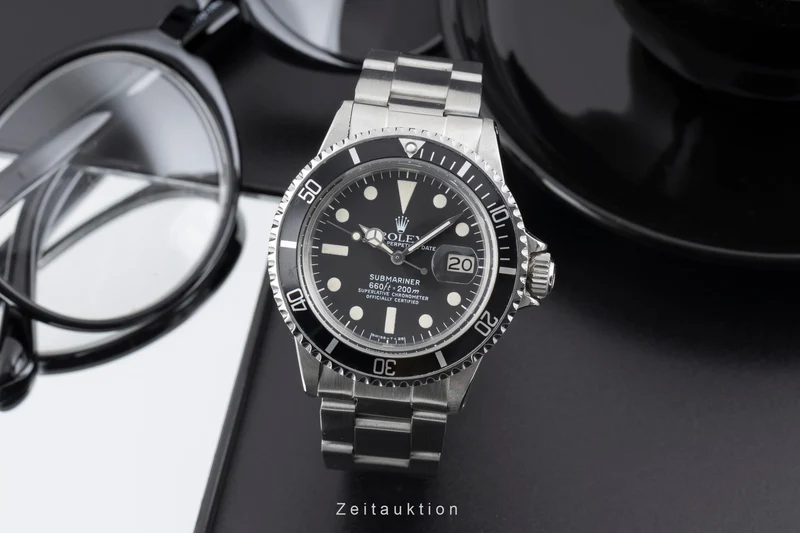 Rolex Submariner steel automatic men's watch 1680 Vintage [2506489]