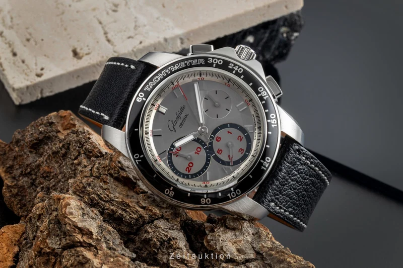 Glashütte Sport Evolution chronograph steel automatic men's watch 39-31-43-03 [2506871]