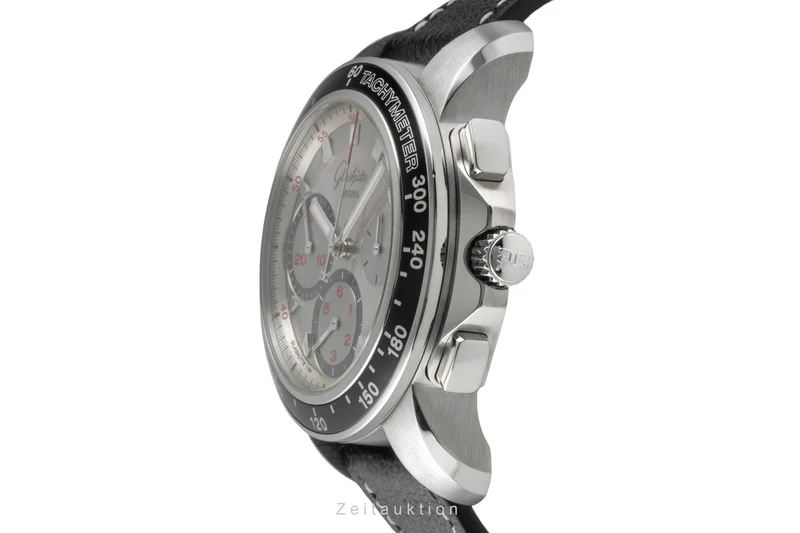 Glashütte Sport Evolution chronograph steel automatic men's watch 39-31-43-03 [2506871]