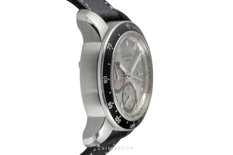 Glashütte Sport Evolution chronograph steel automatic men's watch 39-31-43-03 [2506871]