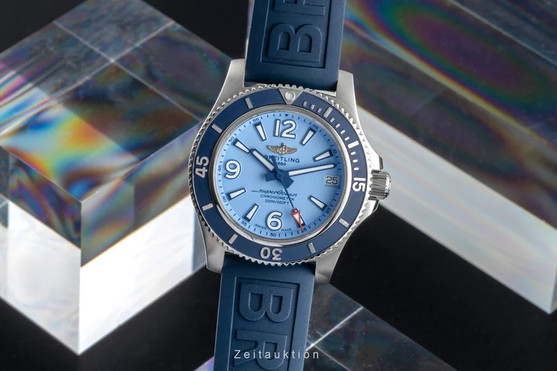 Breitling Superocean steel automatic women's watch A17316D81C1S1 LP: 4150EUR [2506535]