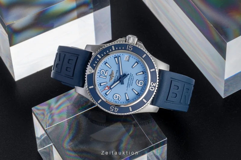 Breitling Superocean steel automatic women's watch A17316D81C1S1 LP: 4150EUR [2506535]