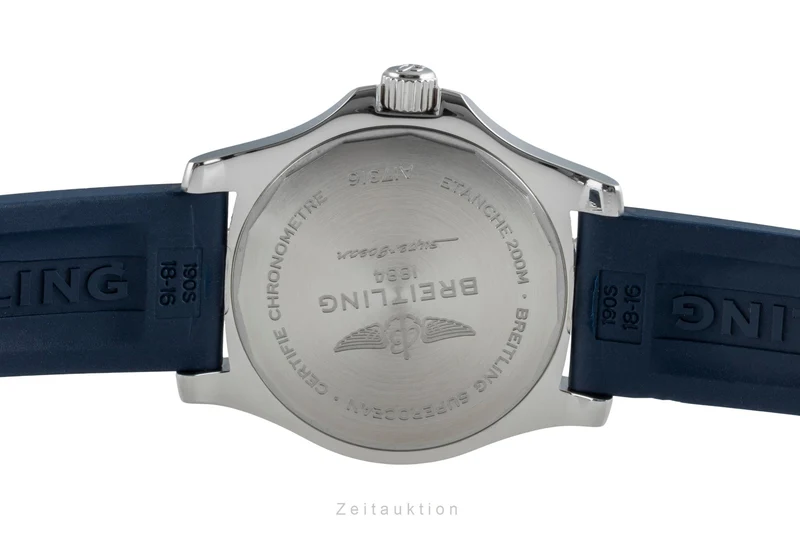 Breitling Superocean steel automatic women's watch A17316D81C1S1 LP: 4150EUR [2506535]