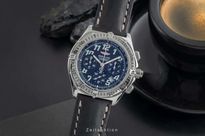Breitling Chronomat chronograph steel quartz men's watch A69048 [2506647]