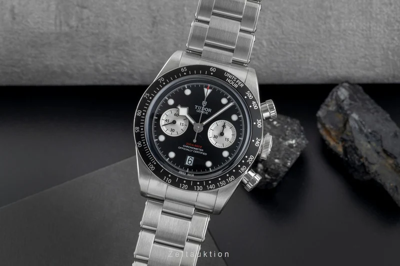 Tudor Black Bay chronograph steel automatic men's watch 79360N-0001 LP: 5760EUR [2506713]