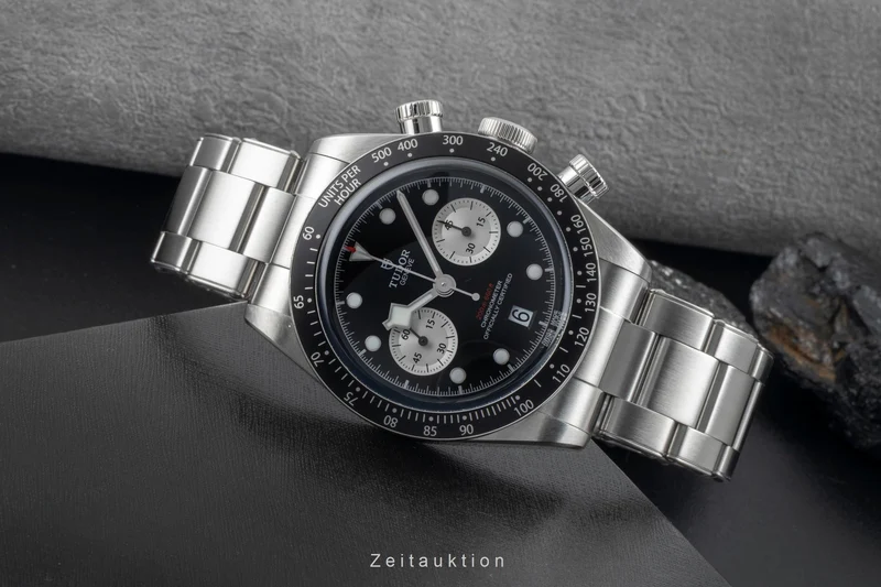 Tudor Black Bay chronograph steel automatic men's watch 79360N-0001 LP: 5760EUR [2506713]