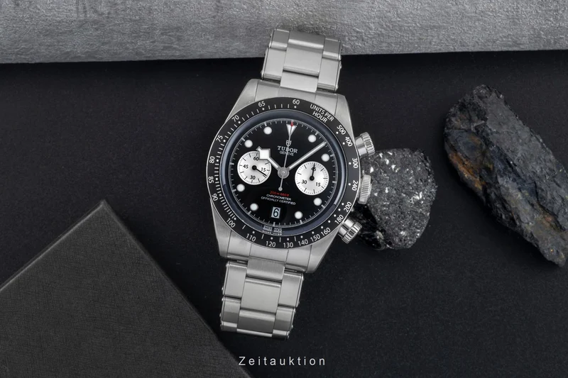 Tudor Black Bay chronograph steel automatic men's watch 79360N-0001 LP: 5760EUR [2506713]