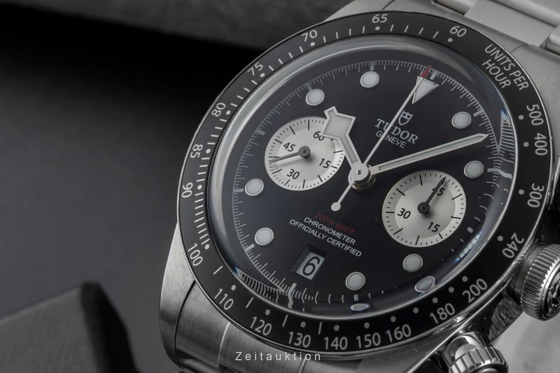 Tudor Black Bay chronograph steel automatic men's watch 79360N-0001 LP: 5760EUR [2506713]