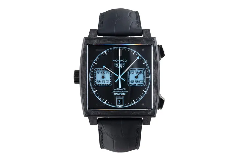 Tag Heuer Monaco chronograph carbon automatic men's watch CAW2190.FC6437 Limited [2506994]