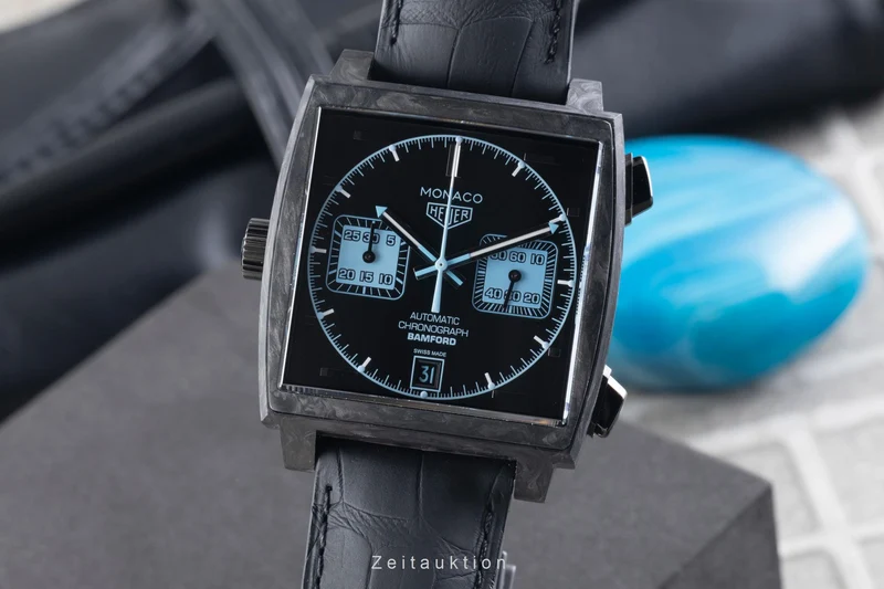 Tag Heuer Monaco chronograph carbon automatic men's watch CAW2190.FC6437 Limited [2506994]