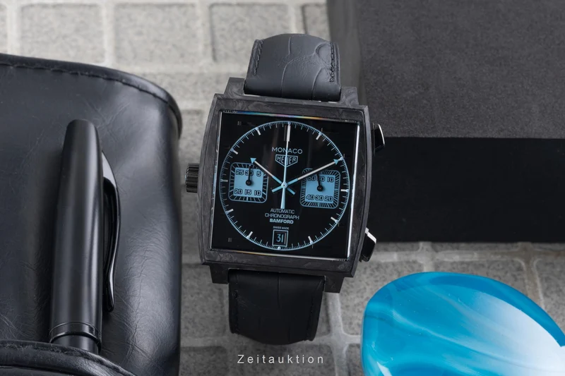Tag Heuer Monaco chronograph carbon automatic men's watch CAW2190.FC6437 Limited [2506994]