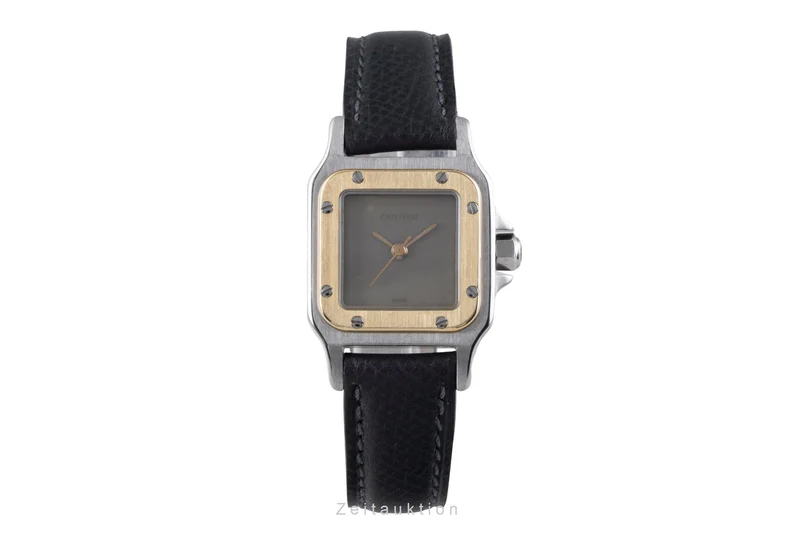 Cartier Santos steel / gold automatic women's watch 0902 [2506034]