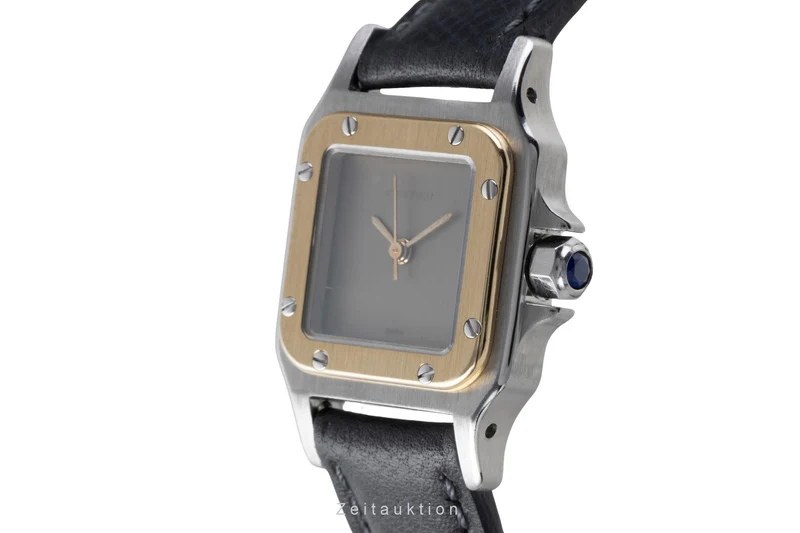 Cartier Santos steel / gold automatic women's watch 0902 [2506034]