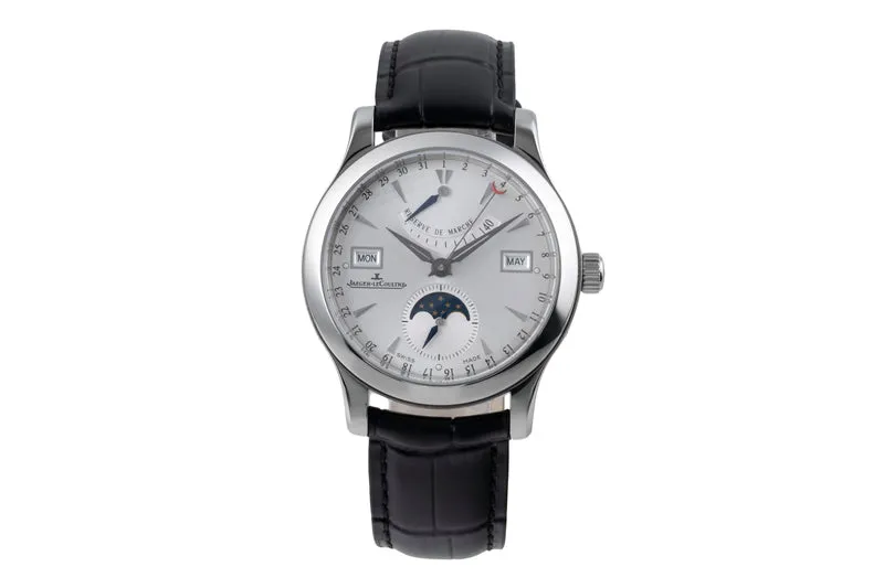 Jaeger LeCoultre Master Calendar steel automatic men's watch Q151842A ,147.8.41.S [2506384]