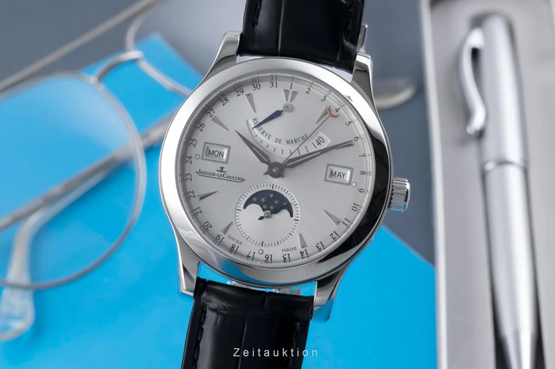 Jaeger LeCoultre Master Calendar steel automatic men's watch Q151842A ,147.8.41.S [2506384]