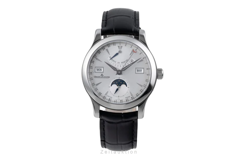 Jaeger LeCoultre Master Calendar steel automatic men's watch Q151842A ,147.8.41.S [2506384]