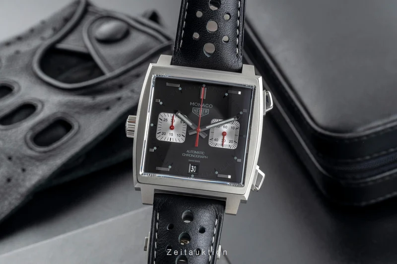 Tag Heuer Monaco chronograph steel automatic men's watch CAW211Z.FC6470 Limited [2506995]