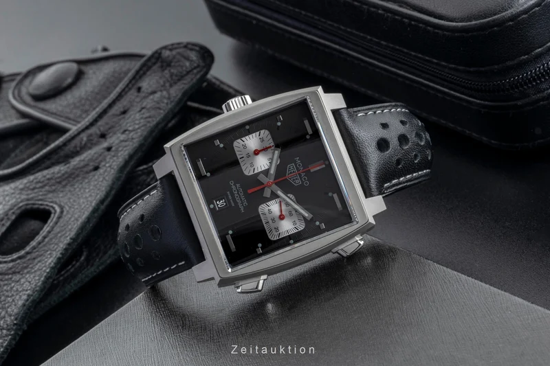 Tag Heuer Monaco chronograph steel automatic men's watch CAW211Z.FC6470 Limited [2506995]