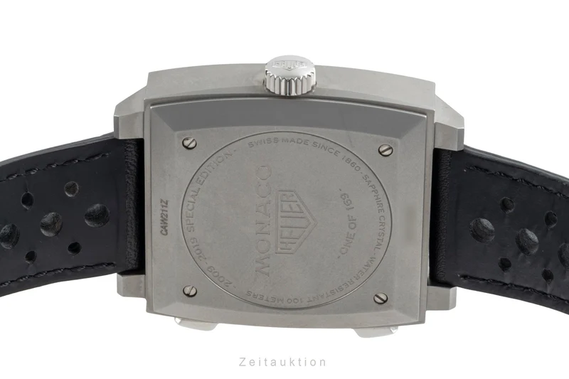 Tag Heuer Monaco chronograph steel automatic men's watch CAW211Z.FC6470 Limited [2506995]