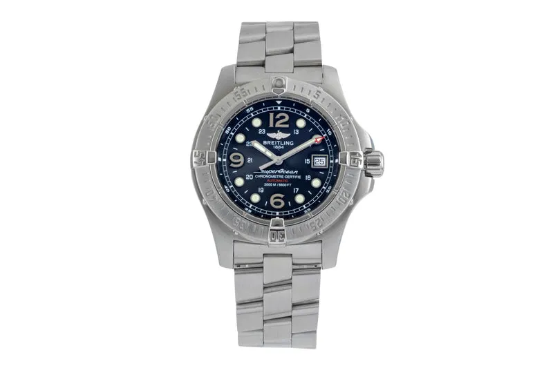 Breitling Superocean steel automatic men's watch A17390 [2506119]