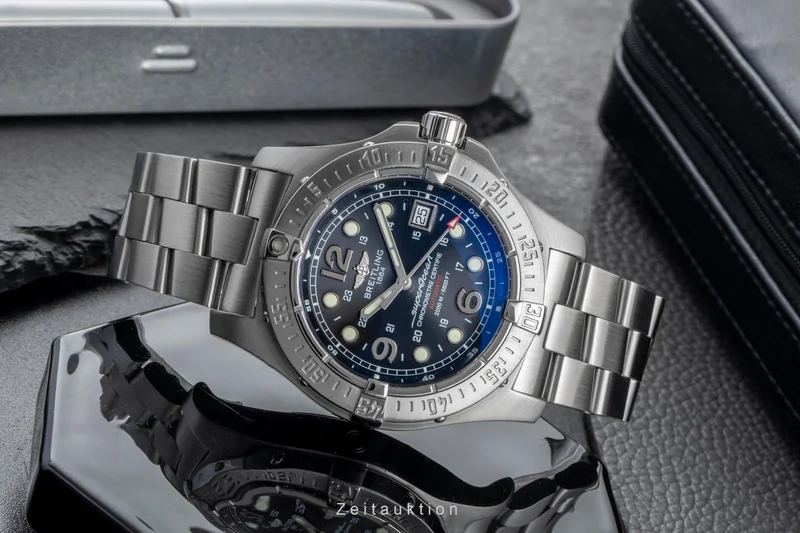 Breitling Superocean steel automatic men's watch A17390 [2506119]
