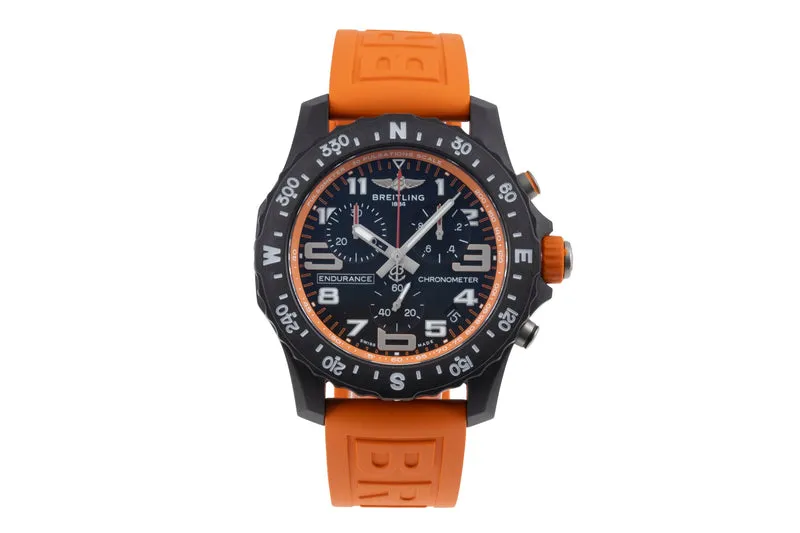 Breitling Endurance Pro chronograph breitlight quartz men's watch X82310 LP: 3600EUR [2507037]