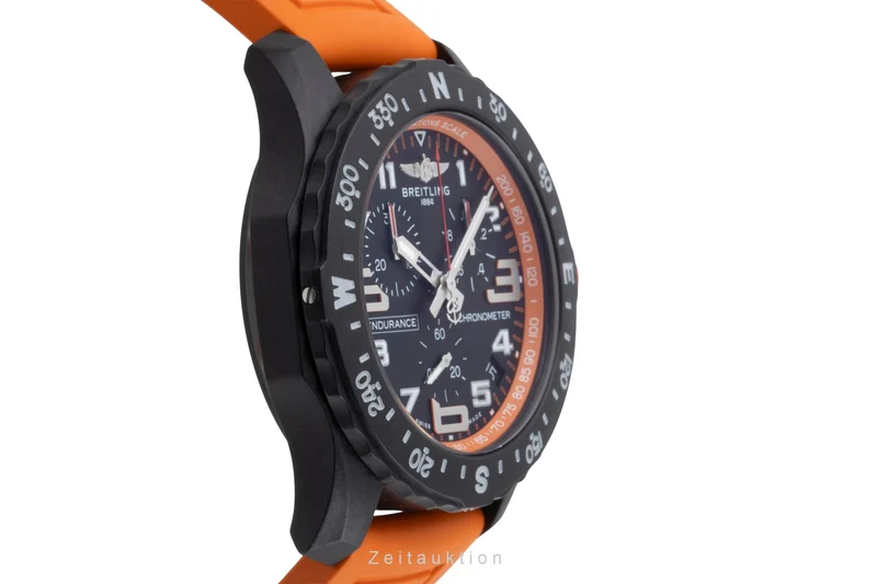 Breitling Endurance Pro chronograph breitlight quartz men's watch X82310 LP: 3600EUR [2507037]