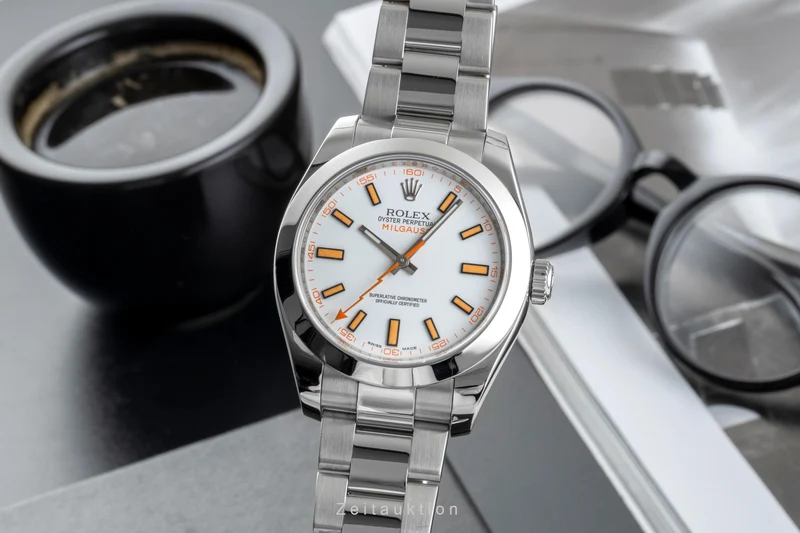 Rolex Milgauss steel automatic men's watch 116400 [2507085]