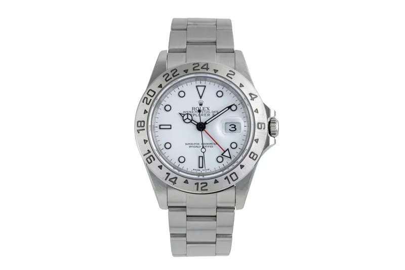 Rolex Explorer II steel automatic men's watch 16570 [2506413]