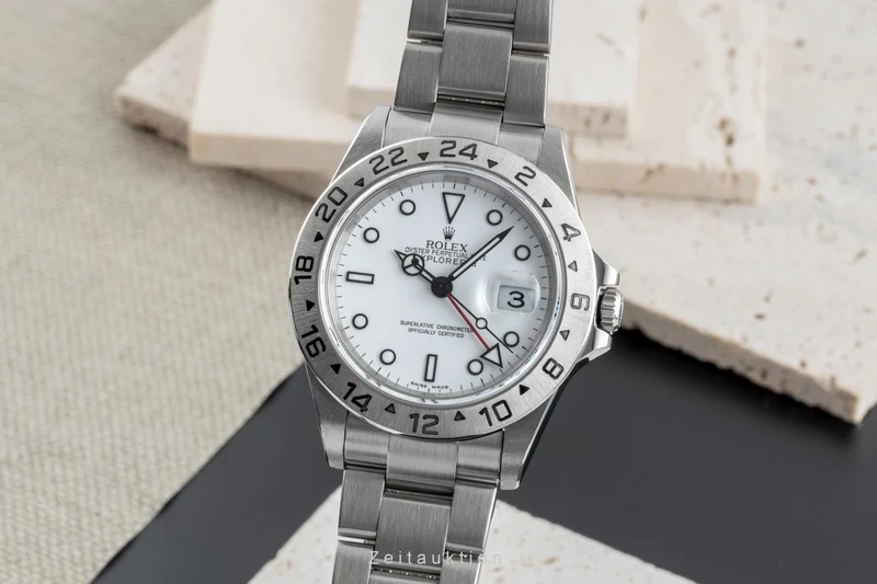 Rolex Explorer II steel automatic men's watch 16570 [2506413]