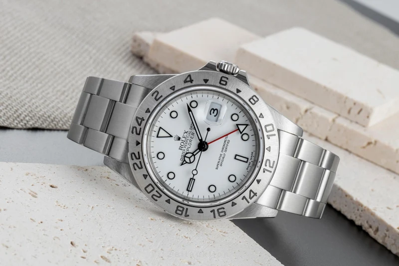 Rolex Explorer II steel automatic men's watch 16570 [2506413]