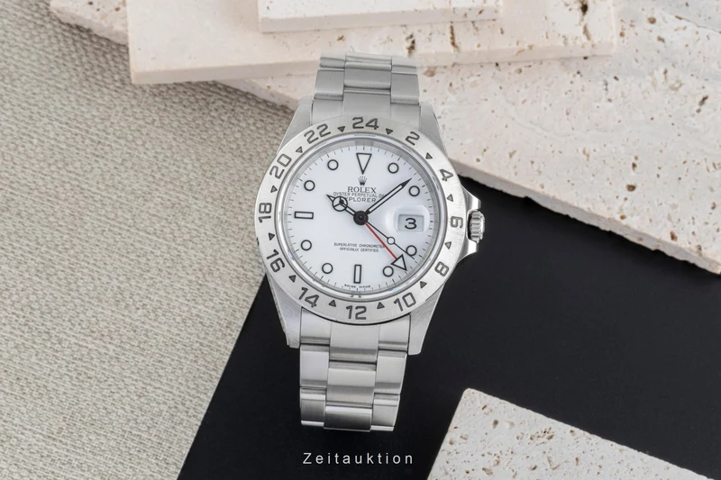Rolex Explorer II steel automatic men's watch 16570 [2506413]