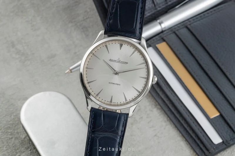 Jaeger LeCoultre Master Ultra Thin steel automatic men's watch Q1338421 , 170.8.37 [2506043]