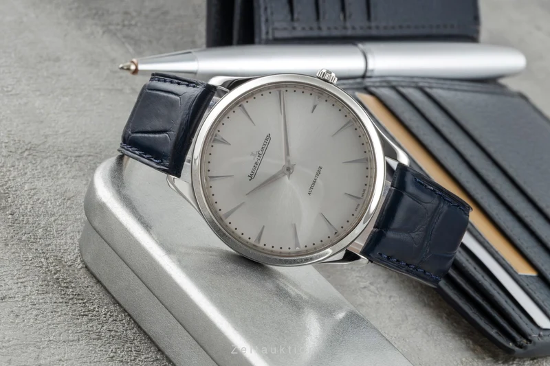 Jaeger LeCoultre Master Ultra Thin steel automatic men's watch Q1338421 , 170.8.37 [2506043]