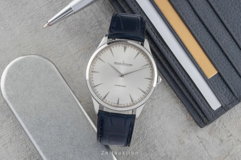 Jaeger LeCoultre Master Ultra Thin steel automatic men's watch Q1338421 , 170.8.37 [2506043]