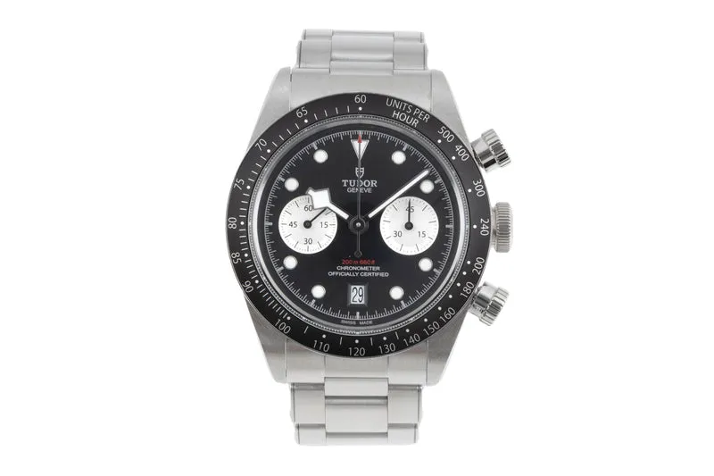 Tudor Black Bay chronograph steel automatic men's watch 79360N-0001 LP: 5760EUR [2506554]
