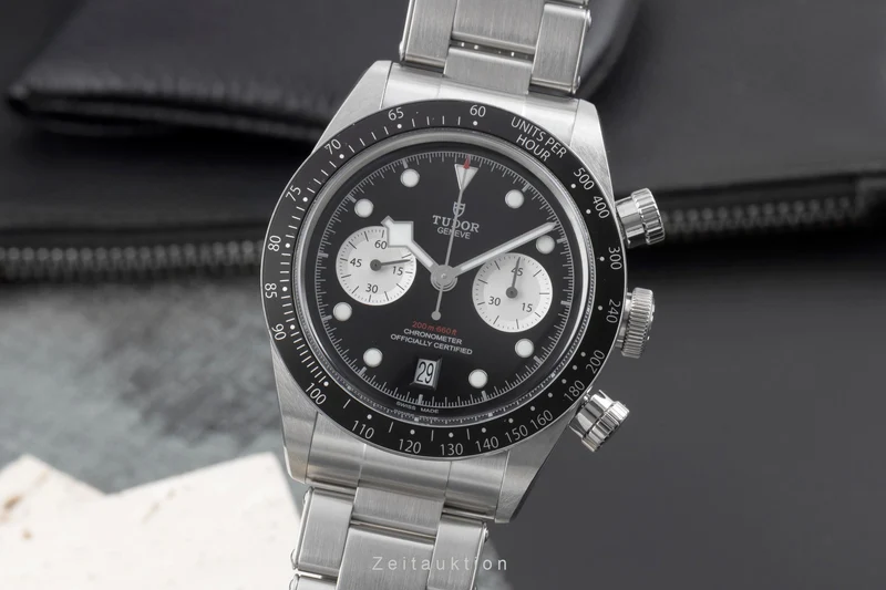 Tudor Black Bay chronograph steel automatic men's watch 79360N-0001 LP: 5760EUR [2506554]